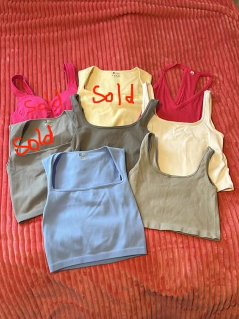 *LOT OF 7* Size Medium Tank Tops